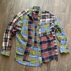 Urban Outfitters BDG Patchwork Flannel